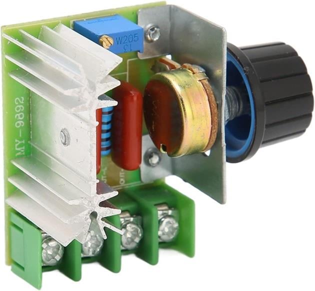 Kompent2000W 220V Triyak Voltaj Regülatörü Motor Hız Işık Sıcaklık Kontrol Kartı