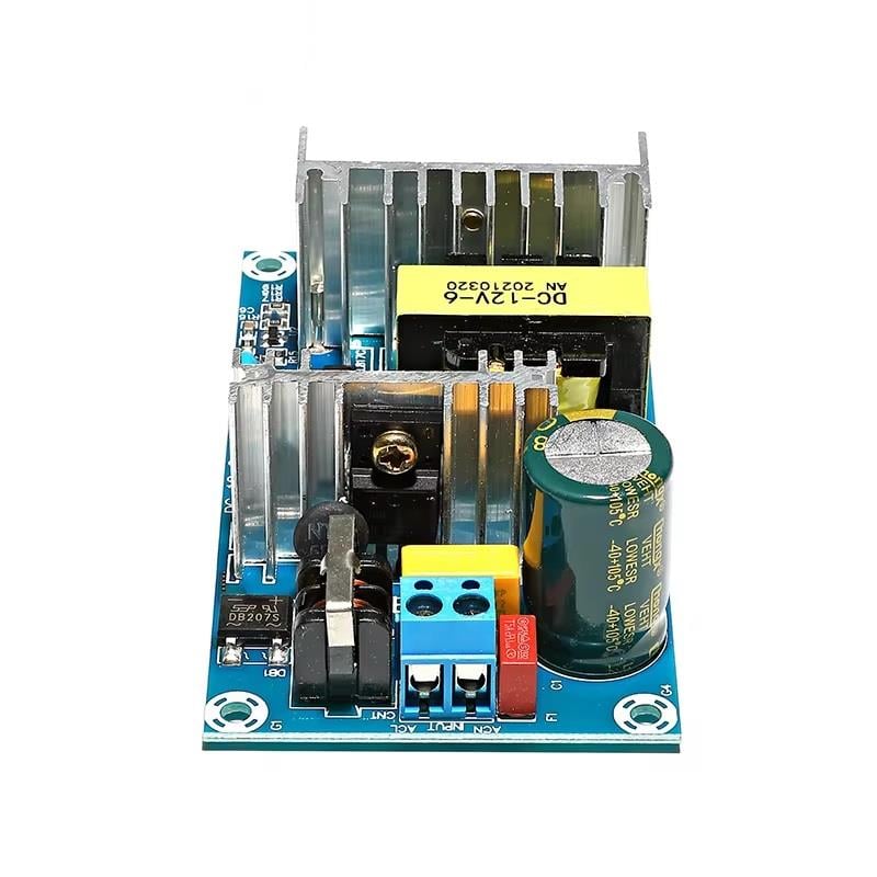 Kompent220V AC 12V DC 6A 70W Güç Kaynağı Kartı Anahtarlamalı AC/DC Güç Kartı