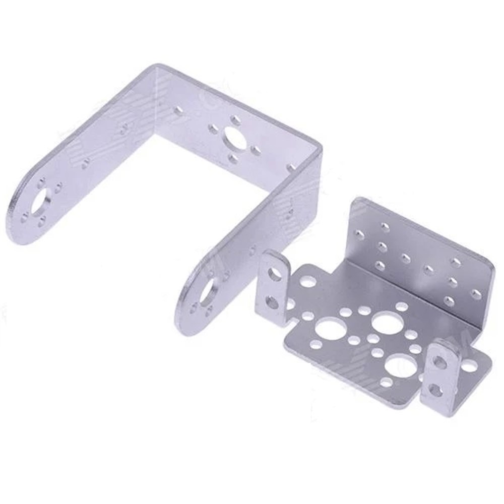 Kompent2DOF Robot Kol Tutucu Servo Braketler ile beraber