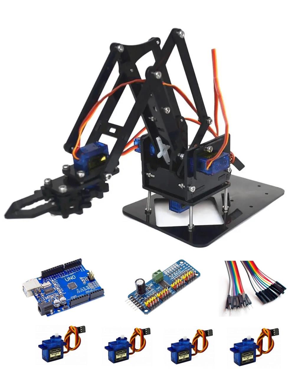 Kompent4DOF Robot Kolu Seti Full Set  