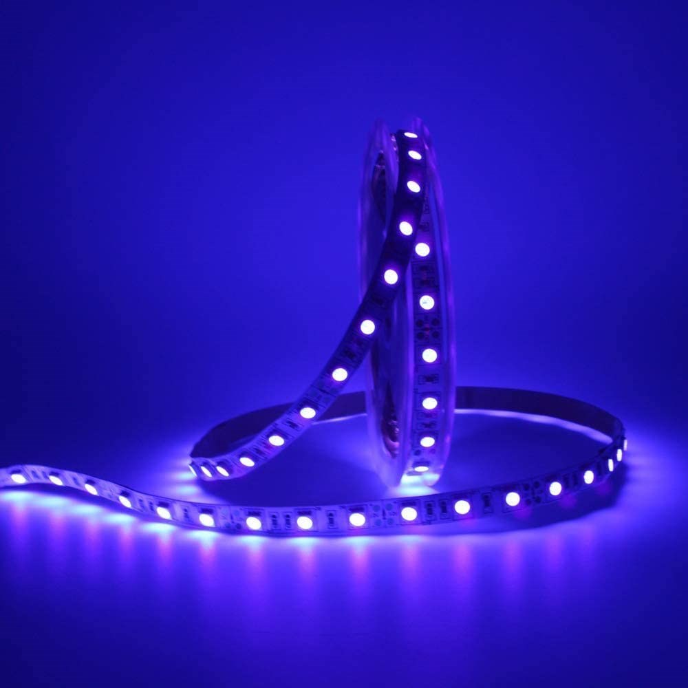 Kompent5 Metre UV LED Şeriti 12V 300 LED