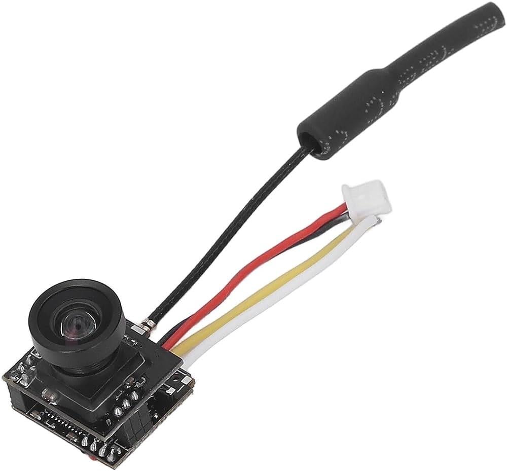 Kompent5.8 Ghz 40 Kanal FPV Drone Gözlük ve Kamerası, 40 Kanal 5.8G Kamera, 3
