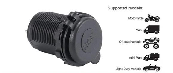 Kompent5v 4.2A Çift USB Çıkışlı Şarj Soketi