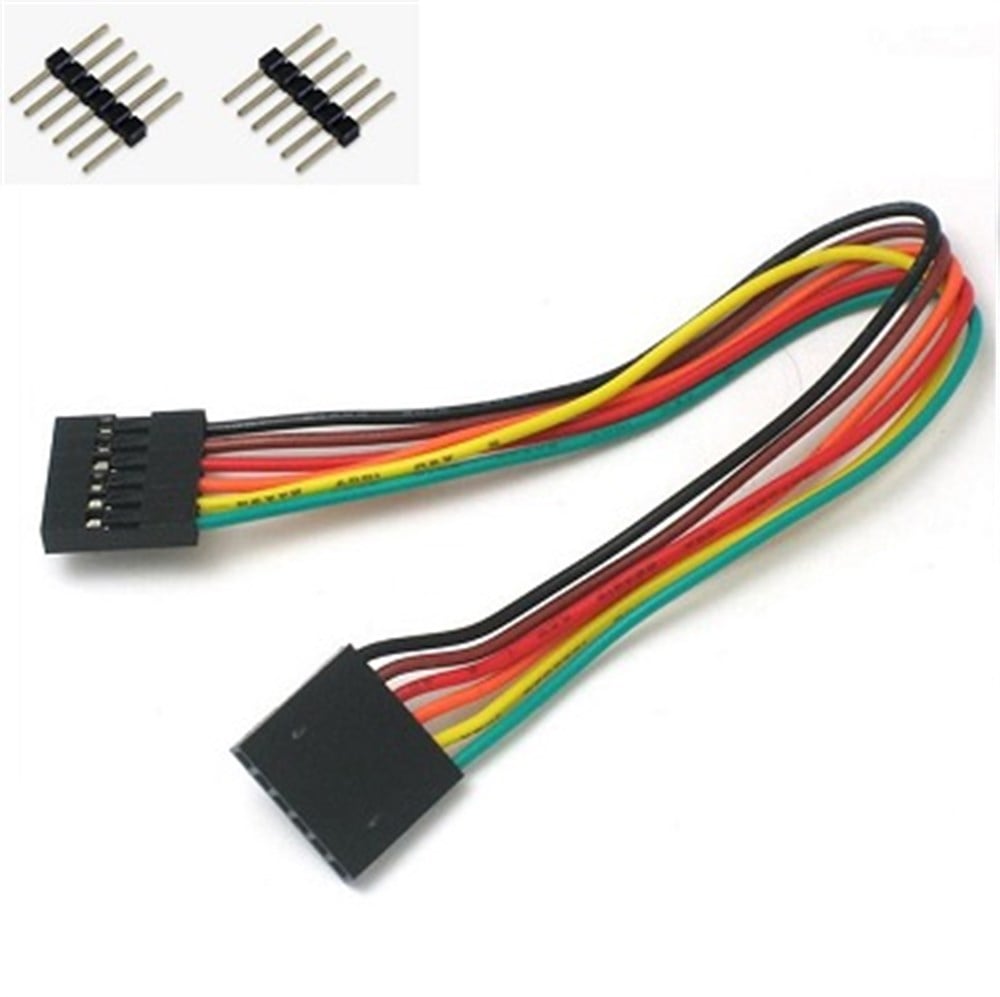 Kompent6 Pin Dişi Dupont Kablo 25  cm