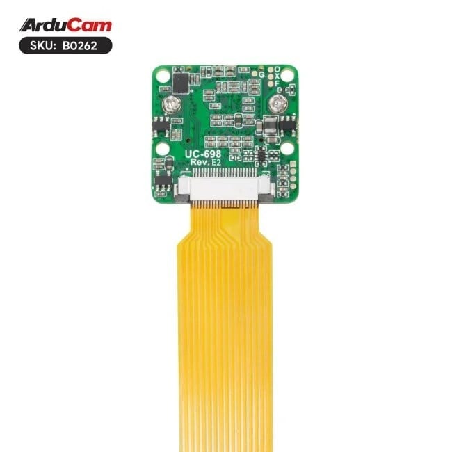 Kompent_Arducam B0262 12.3 MP IMX477 Mini High Quality Kamera Modülü Raspberry Pi ve Pi Zero