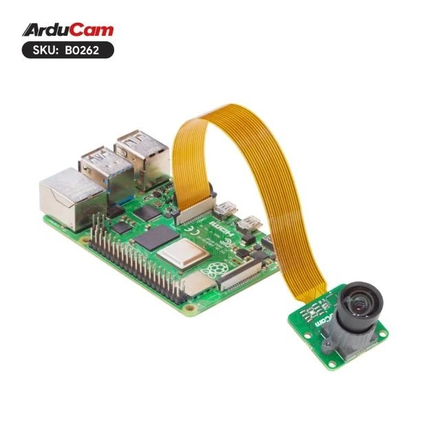 Kompent_Arducam B0262 12.3 MP IMX477 Mini High Quality Kamera Modülü Raspberry Pi ve Pi Zero