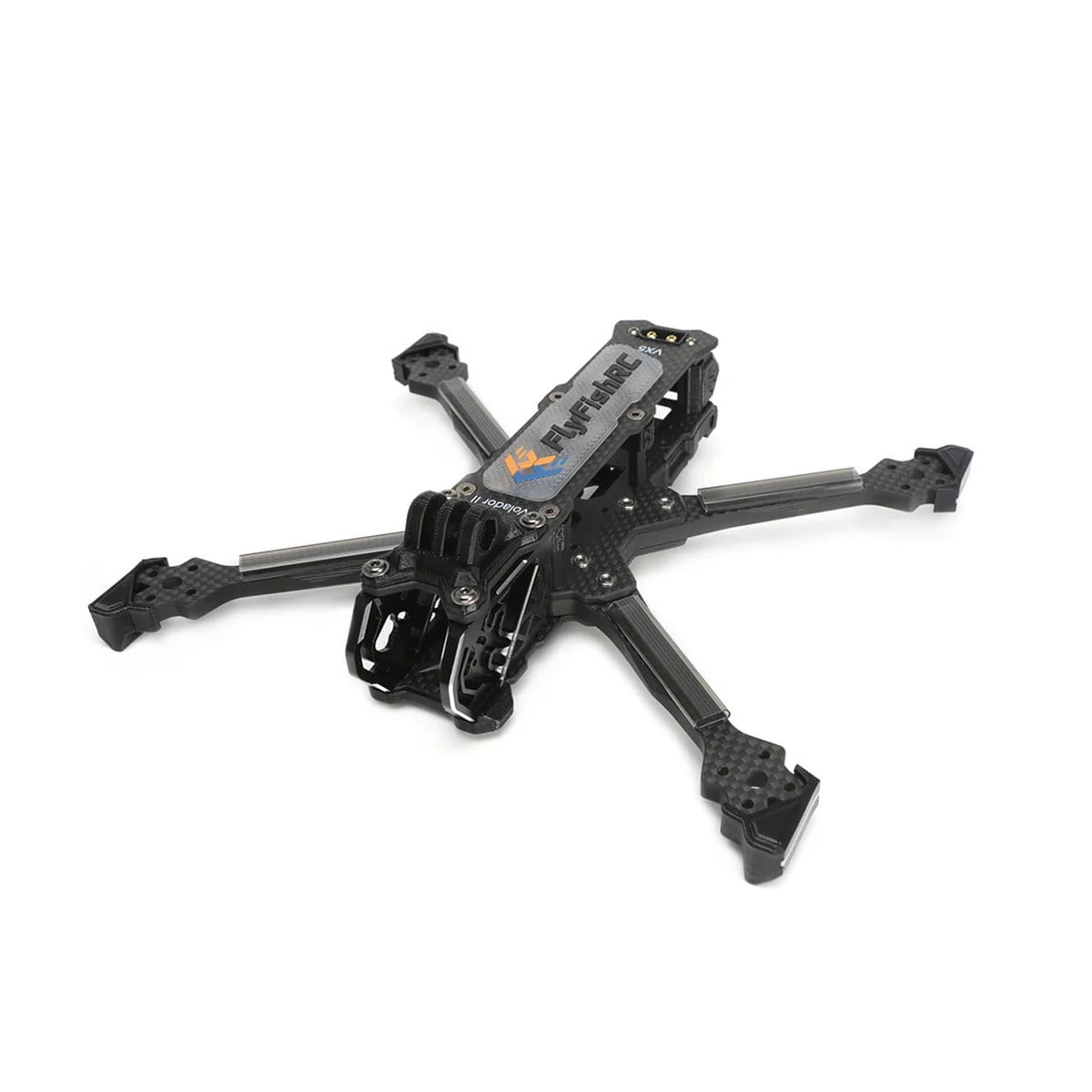 Kompent_FlyFishRC Volador II VX5 O3 FPV Freestyle T700 Frame Kit Siyah