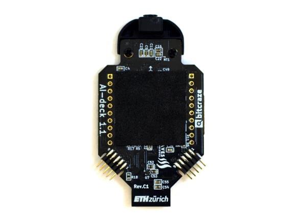 KompentAI-deck 1.1 Crazyflie Paltformalar için Yapay Zeka Geliştirme Kartı