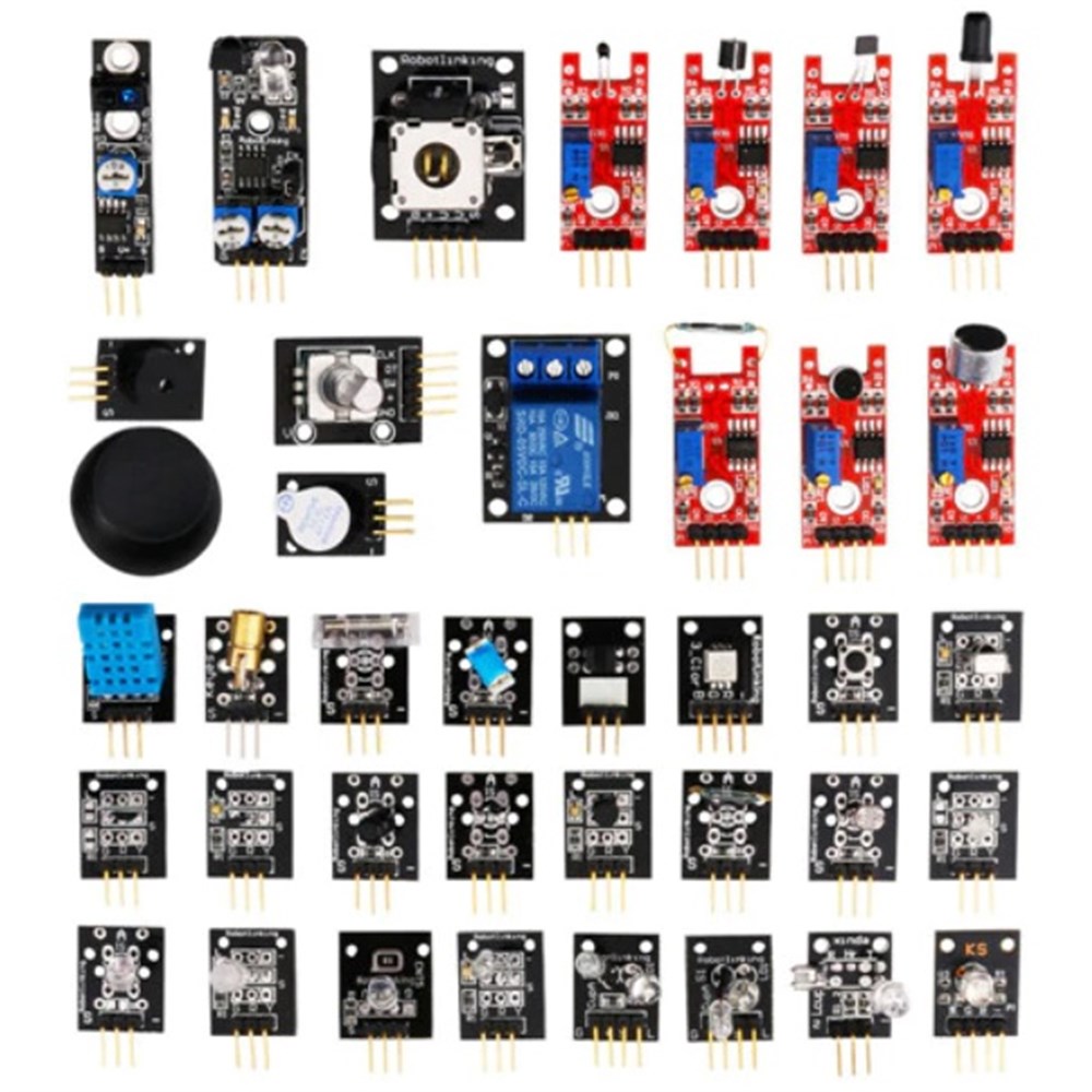 KompentArduino Uyumlu 37 Parça Sensör Seti (Karton Kutulu)