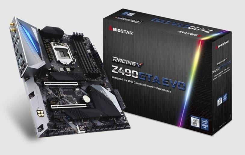 KompentBiostar Racing Z490GTA Evo LGA 1200 Soket Anakart
