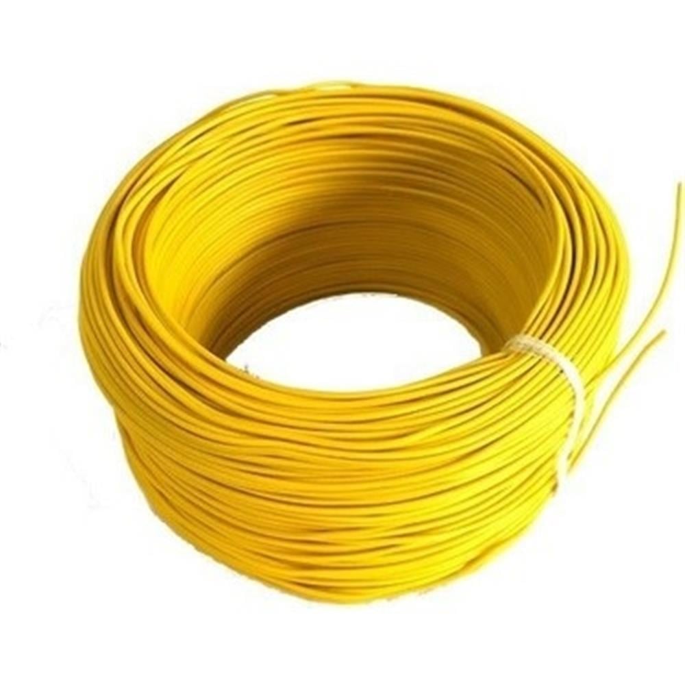 KompentÇok Damarlı Deney Montaj Kablosu 500 metre Sarı