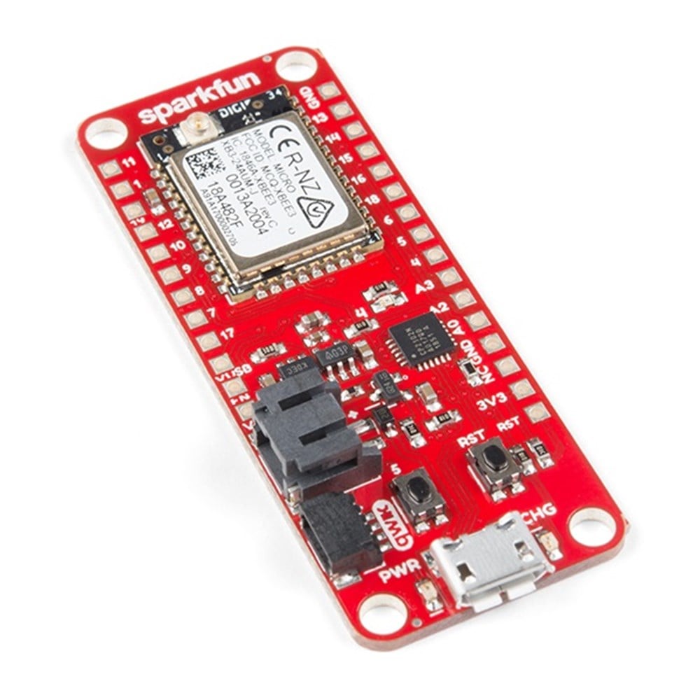 KompentDigi XBee3 Geliştirme Kartı U.FL Anten 2.4GHz Zigbee (XB3-24AUM-J)