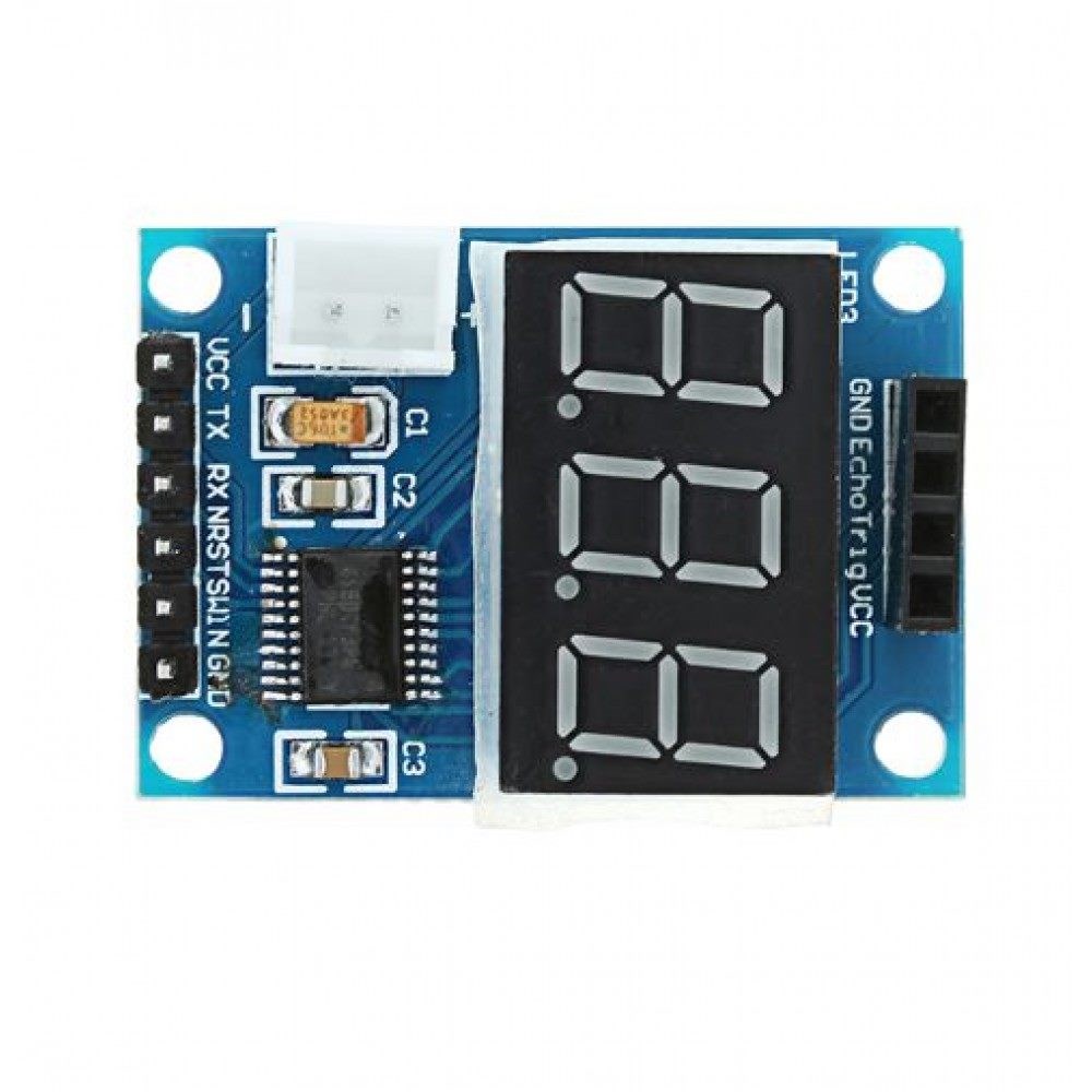 KompentHC-SR04 Ultrasonik Mesafe Modülü için Dijital Ekran