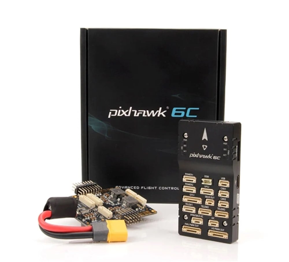 KompentHolybro Pixhawk 6C (Alüminyum Kasa)  + PM07 12S Güç Modülü