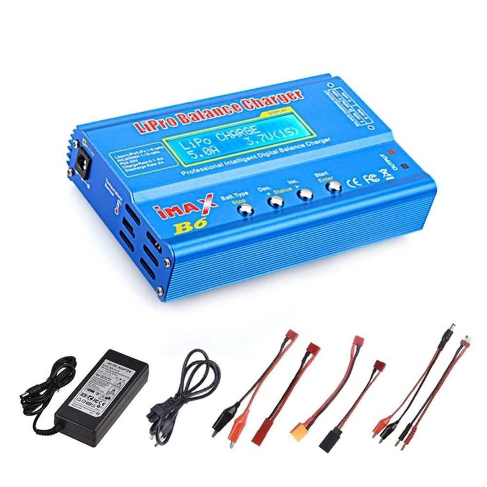 KompentIMAX B6 80W  Lipo Şarj Cihazı Adaptör ile Beraber