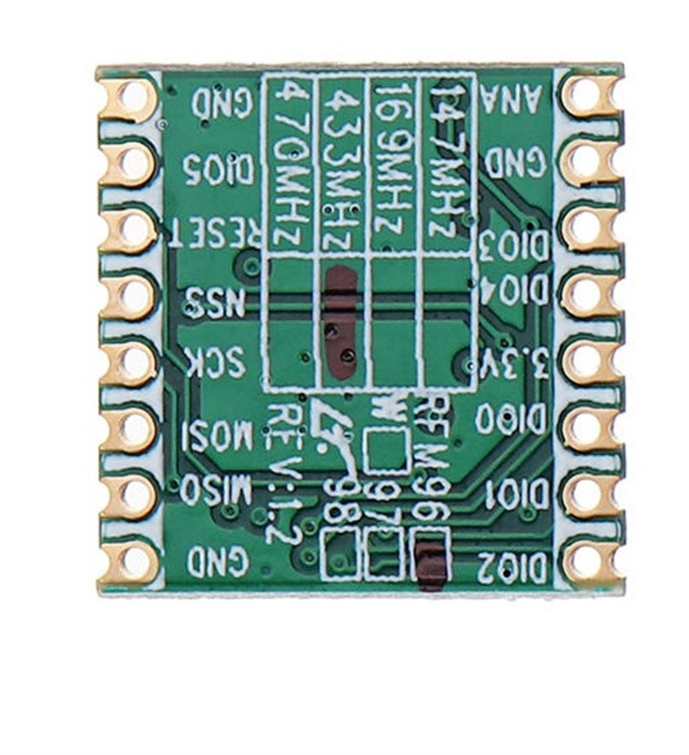 KompentLoRA RFM96W Alıcı Verici Modülü 433 MHz