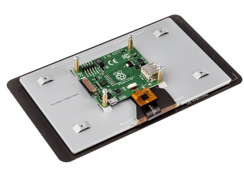 KompentOrijinal Raspberry Pi 7” Dokunmatik Ekran
