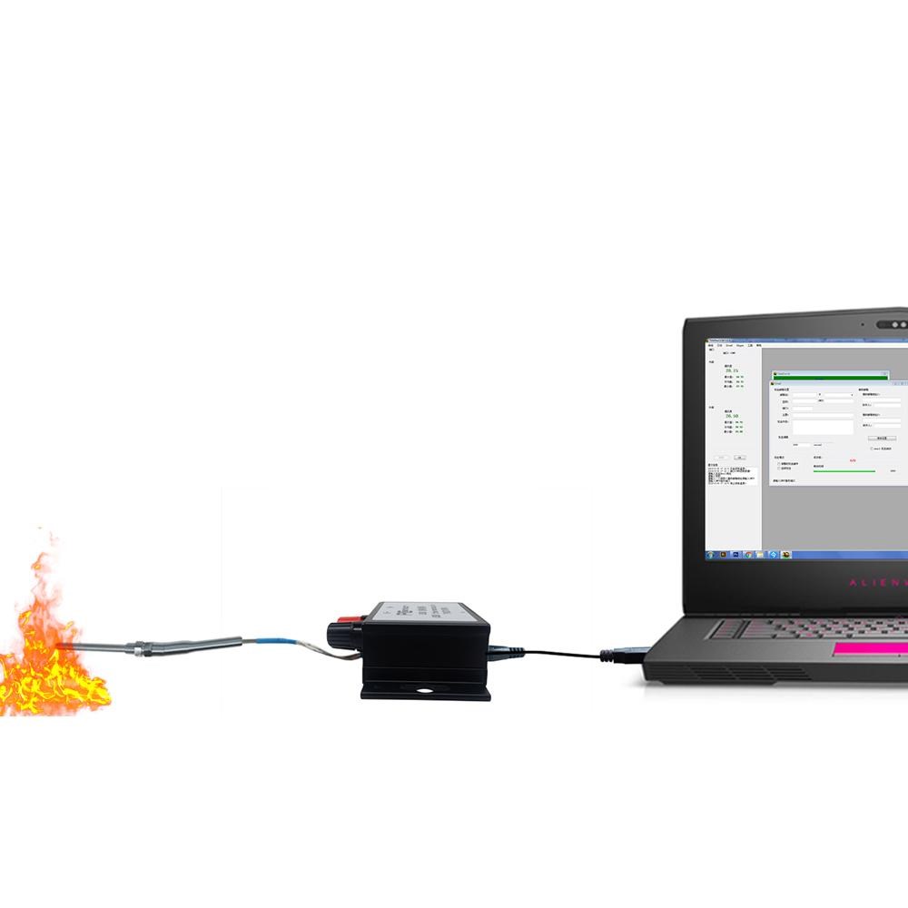 KompentPC Sensor TH2018KC USB Termokupl Termometre (Android Telefonlar ile uyumlu)