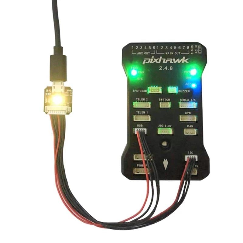 KompentPixhawk RGB Led Gösterge Modülü ve USB Uzatma Modülü 