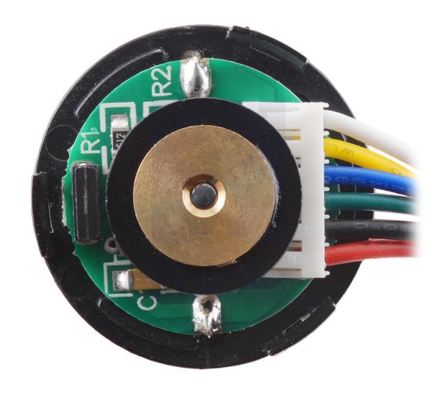 KompentPololu 4841 4.4:1 Redüktörlü DC Motor 25Dx63L mm HP 12V 48 CPR Enkoderli 