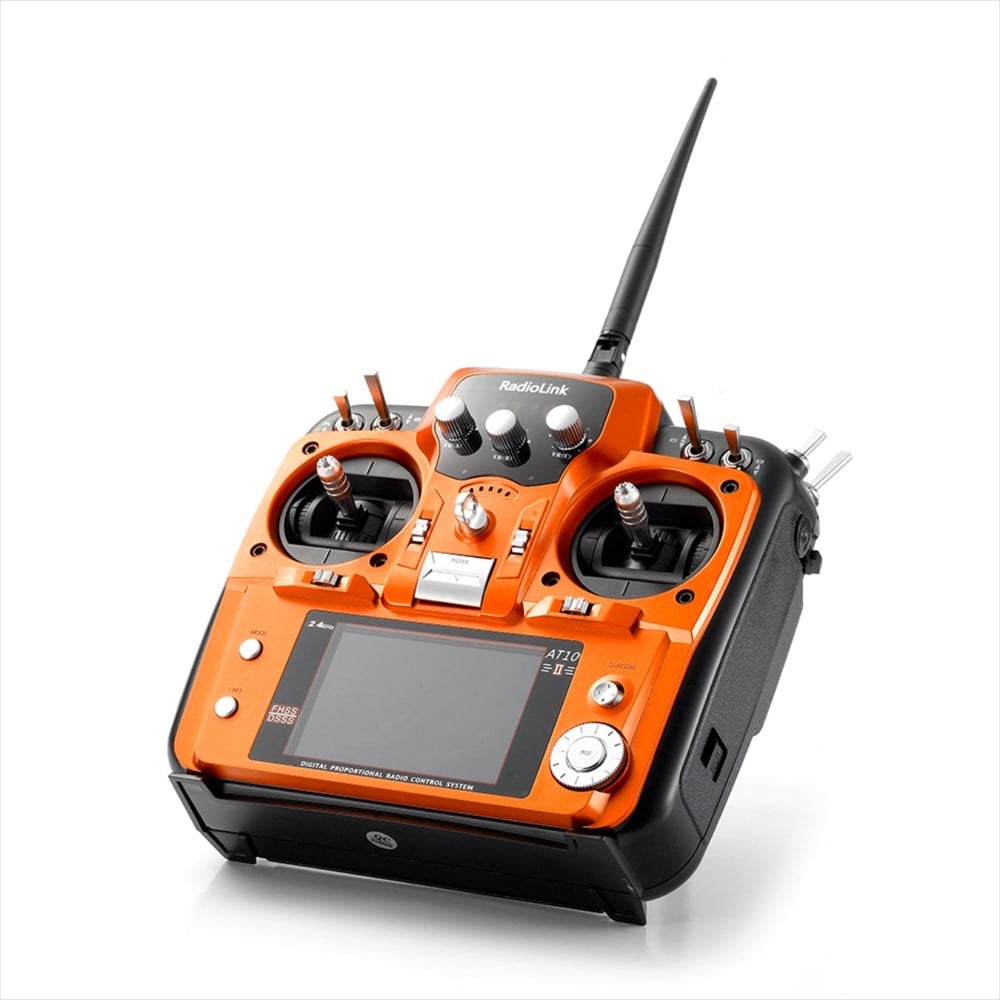 KompentRadiolink AT10II 2.4G 12Kanal Uzaktan Kumanda ve R12DS Alıcı