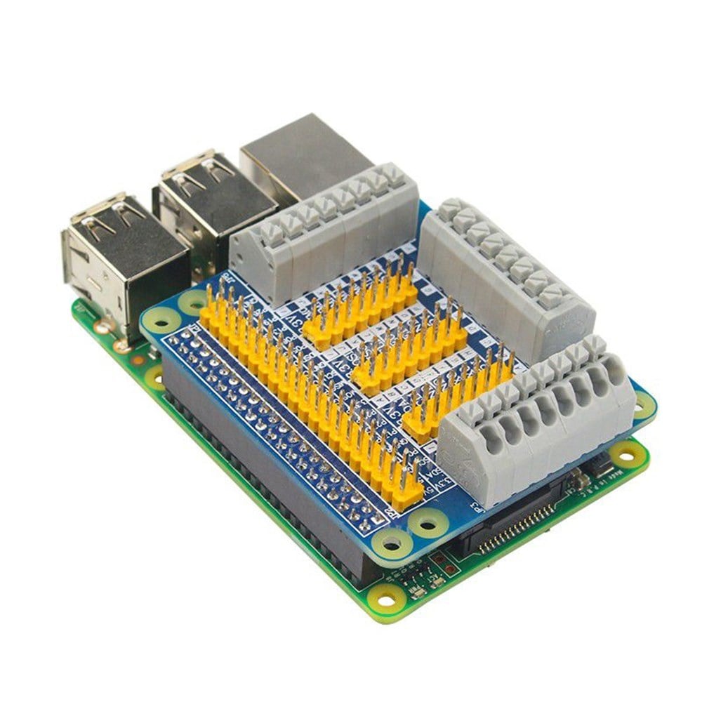 KompentRaspberry Pi 4B/3B/3B+ Uyumlu GPIO Genişletme Kartı