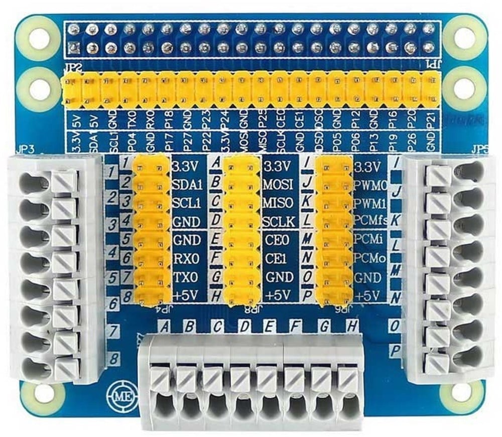 KompentRaspberry Pi 4B/3B/3B+ Uyumlu GPIO Genişletme Kartı