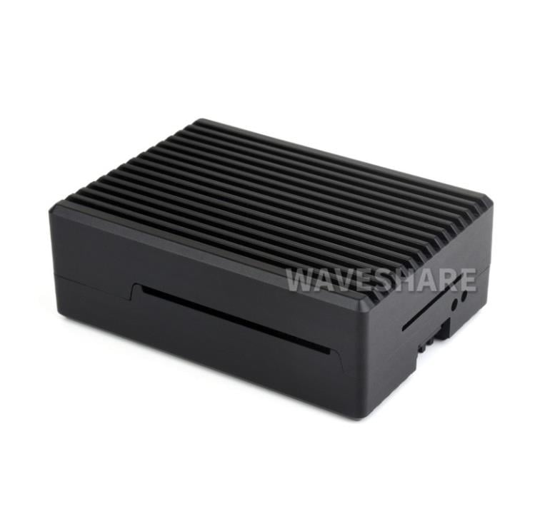 KompentRaspberry Pi 5 Uyumlu Alüminyum Fanlı Soğutuculu Kasa 