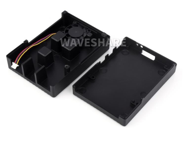 KompentRaspberry Pi 5 Uyumlu Alüminyum Fanlı Soğutuculu Kasa 