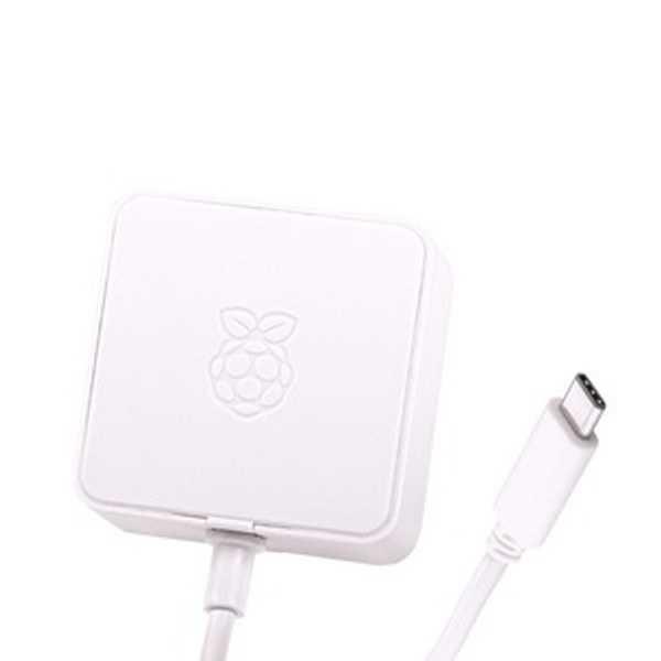 KompentResmi Raspberry Pi 4 Adaptörü Beyaz