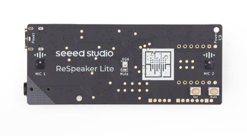 KompentReSpeaker Lite 2 Mikrofonlu Dizi ve Dahili AI Ses İşleme Algoritmaları XMOS XU316 AI 