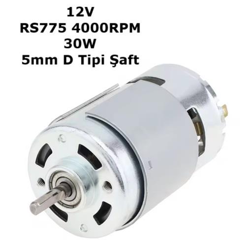 KompentRS775 12V 4000RPM 30W DC Motor