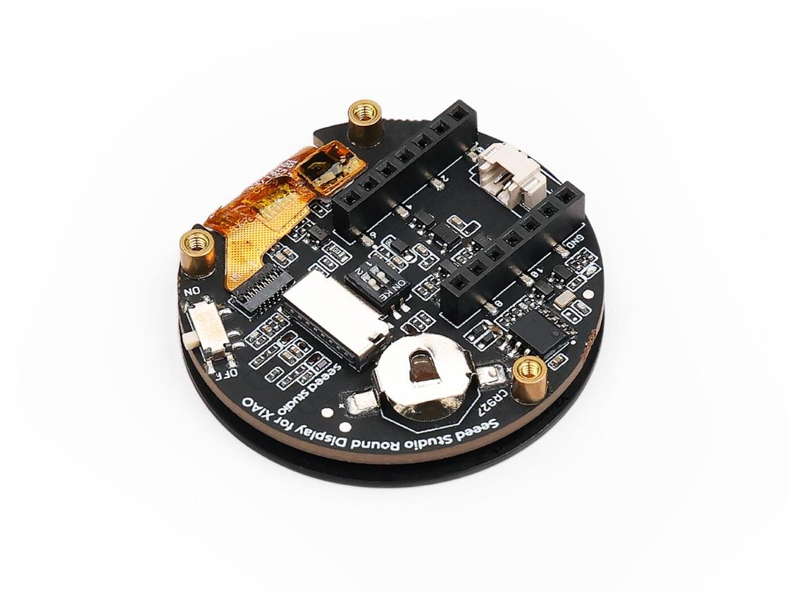 KompentSeeed Studio XIAO Round Ekran 1.28 inç Yuvarlak Dokunmatik Ekran