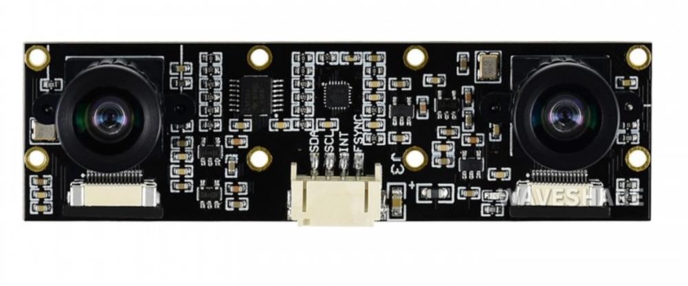 KompentWaveshare IMX219-83 Stereo Kamera, 8 MP , Derinlik Görüşü, 	Binoküler Kamera Modülü