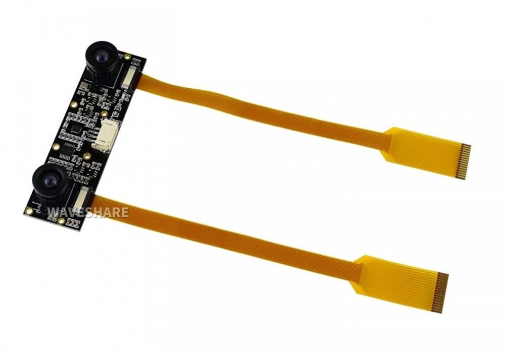 KompentWaveshare IMX219-83 Stereo Kamera, 8 MP , Derinlik Görüşü, 	Binoküler Kamera Modülü