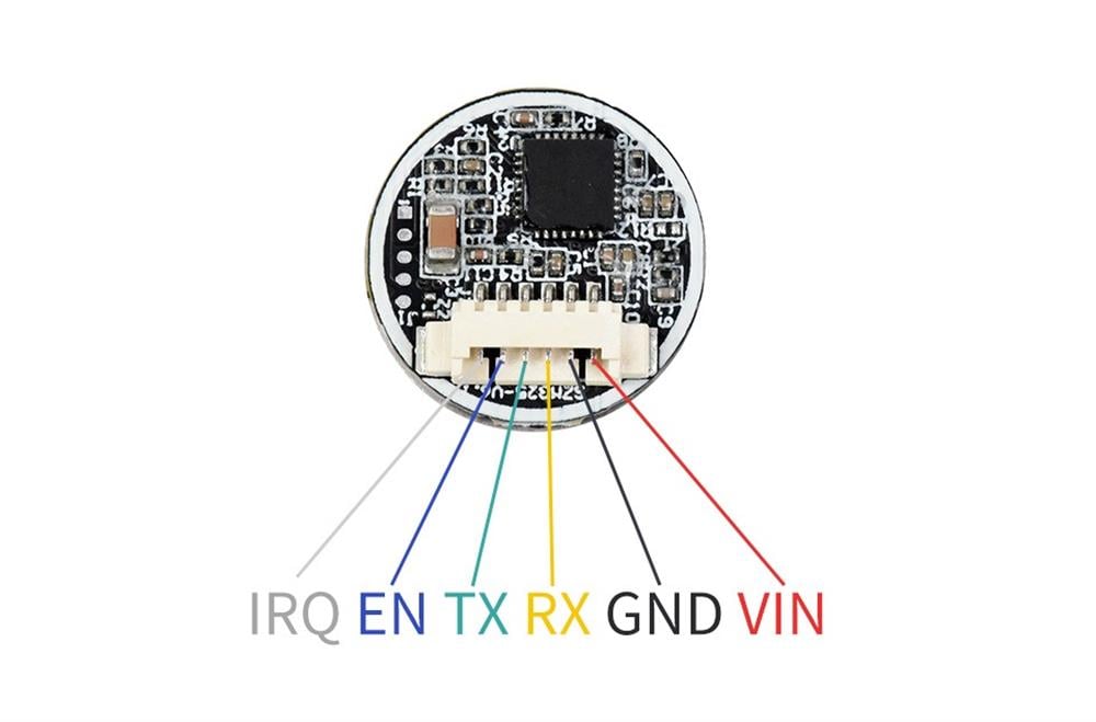KompentWaveshare Kapasitif Parmak İzi Sensörü 360 Derece Doğrulama / UART çıkışı