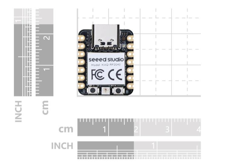 KompentXIAO RP2040 Kartı Arduino, MicroPython ve CircuitPython Uyumlu