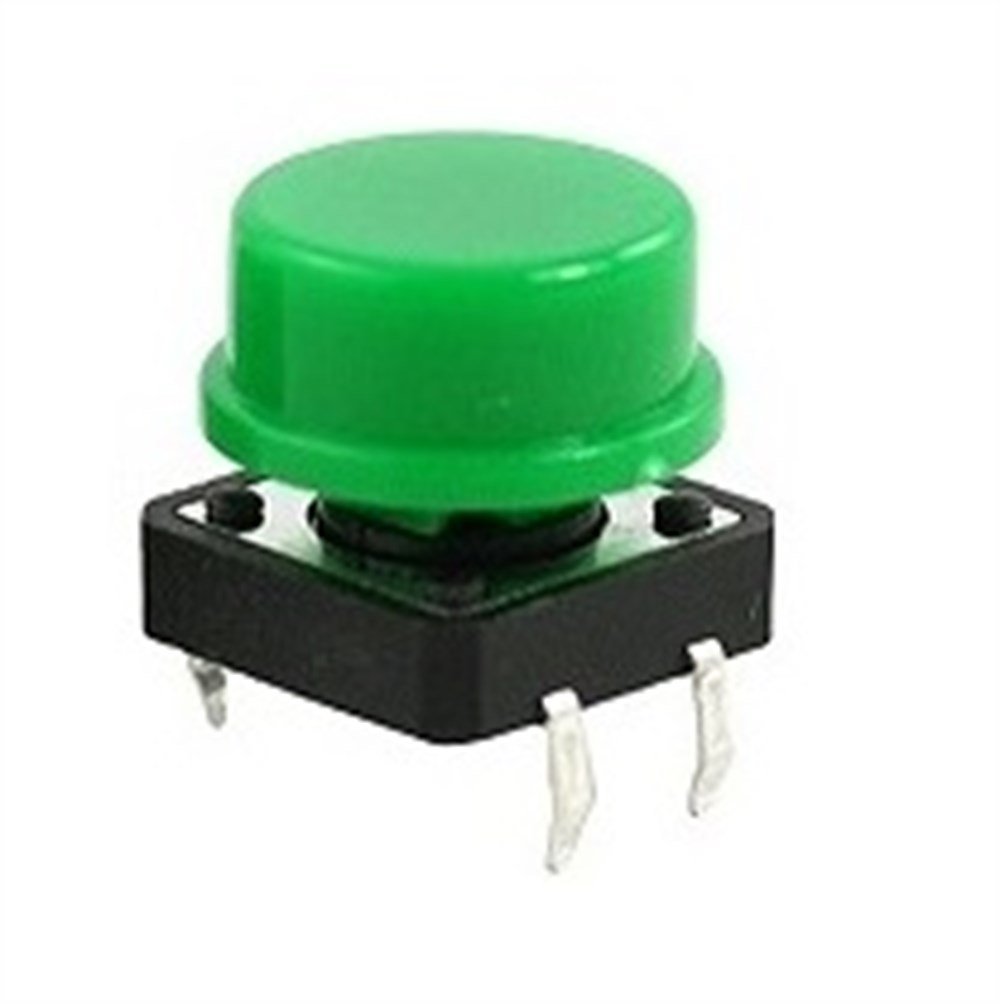 KompentYeşil Renkli Buton Kapağı 12x12