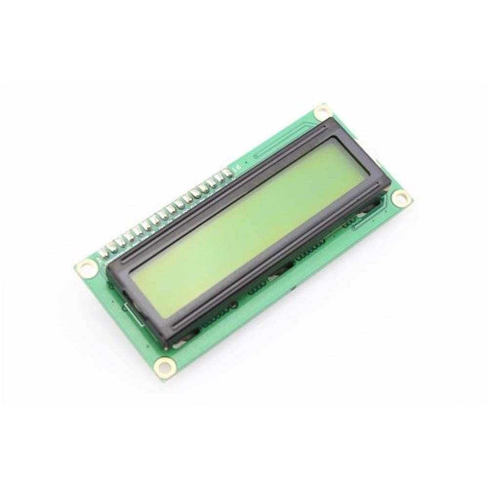 LCD1602 16x02 LCD Yeşil Arka Işık