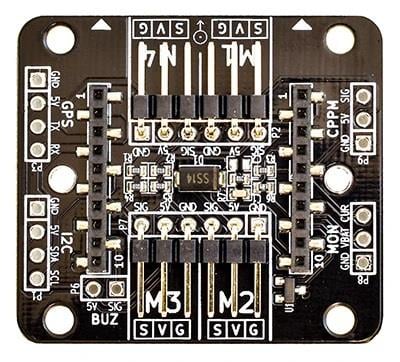 MeksemBigQuad Deck Crazyflie Harici ESC Bağlantısı ile Büyük Quad Dönüşüm Modülü