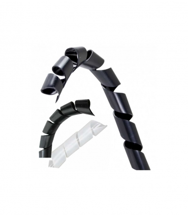 MeksemHelezon Kablo Toplama ve Pano Spirali  9X12mm Siyah 10 metre