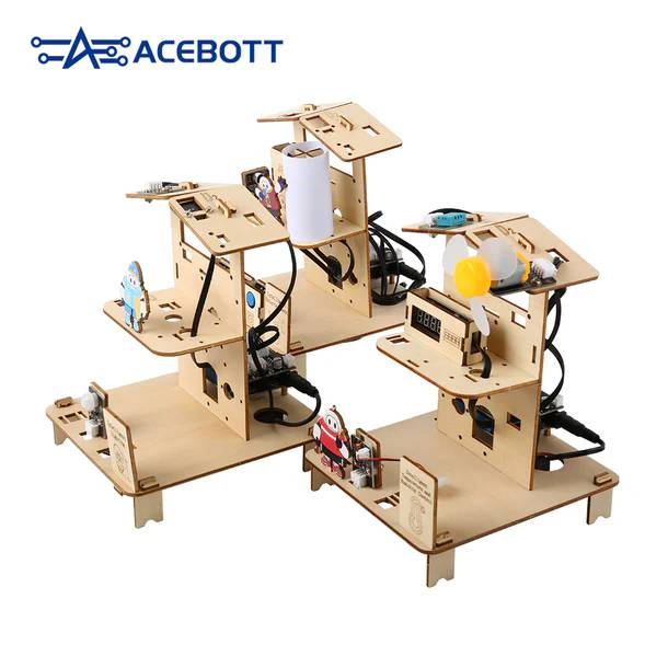 MeksemSTEM ESP32 Akıllı Ev Eğitim Seti  ACEBOTT QE023