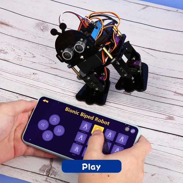 MeksemSTEM ESP32 Biyonik İki Ayaklı Robot Kiti ACEBOTT QD021