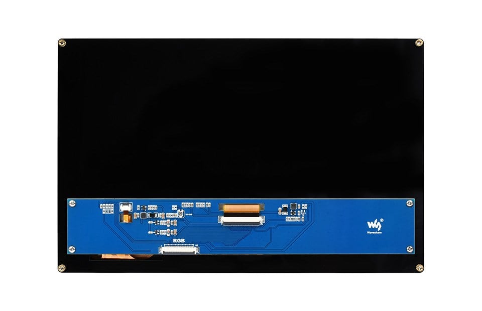 PARASUT10.1 İnç Kapasitif Dokunmatik IPS LCD Ekran, 1024 × 600, RGB Arayüzlü