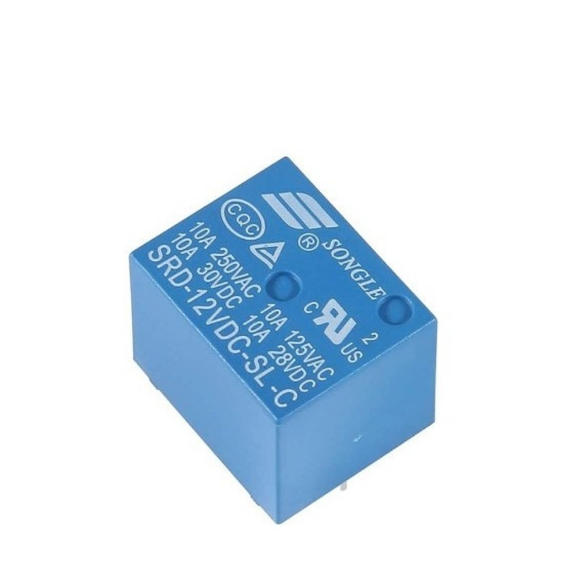 PARASUT12V 10A Röle 5Pin Songle SRD-12VDC-SL-C