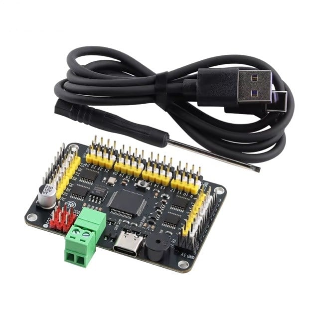 PARASUT32 Kanal Servo Kontrol Kartı USB, UART, PS2 Kumanda ve Yazılım Destekli