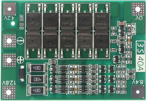 PARASUT3S 40A BMS 18650 Lityum Batarya Balanslı Koruma Kartı