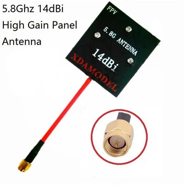 PARASUT5.8GHz FPV Alıcı Panel Anteni 14dBi SMA Konnektör