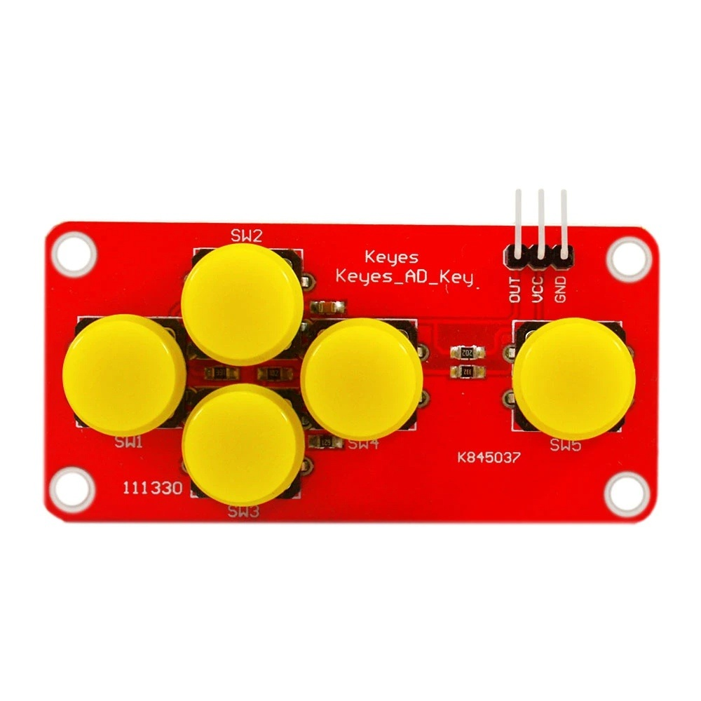PARASUTAD Klavye 5 Tuşlu Analog Buton Modülü