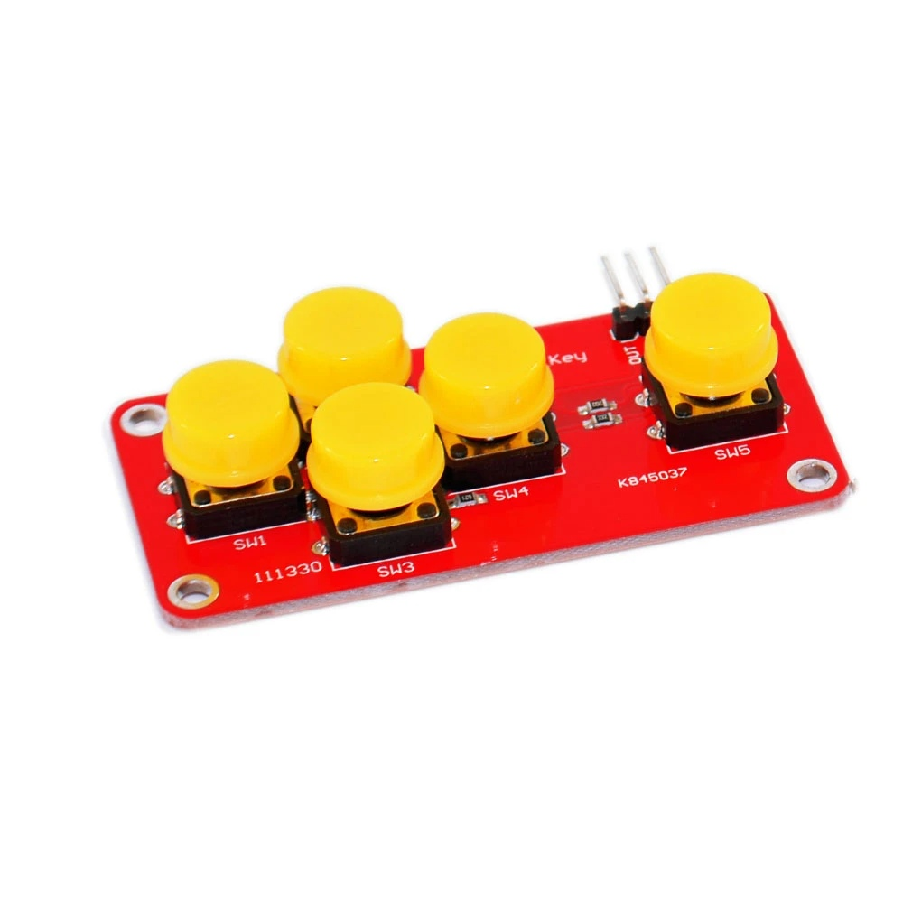 PARASUTAD Klavye 5 Tuşlu Analog Buton Modülü
